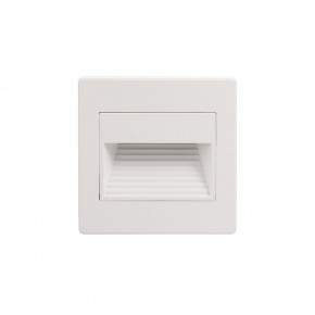 DK3050-WH Светильник встраиваемый в стену, IP 20, LED 3000, 1 Вт, белый, пластик в Югорске - yugorsk.mebel24.online | фото 3