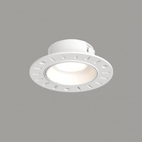 DK3055-WH Встраиваемый светильник, IP 20, 10 Вт, GU5.3, LED, белый, пластик в Югорске - yugorsk.mebel24.online | фото 1