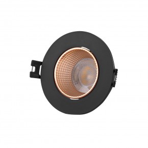 DK3061-BBR Встраиваемый светильник, IP 20, 10 Вт, GU5.3, LED, черный/бронзовый, пластик в Югорске - yugorsk.mebel24.online | фото 1