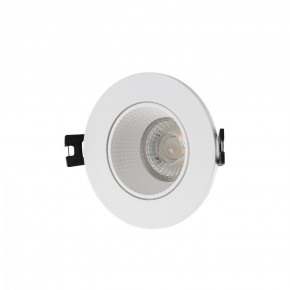DK3061-WH Встраиваемый светильник, IP 20, 10 Вт, GU5.3, LED, белый/белый, пластик в Югорске - yugorsk.mebel24.online | фото 1
