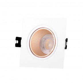 DK3071-WBR Встраиваемый светильник, IP 20, 10 Вт, GU5.3, LED, белый/бронзовый, пластик в Югорске - yugorsk.mebel24.online | фото