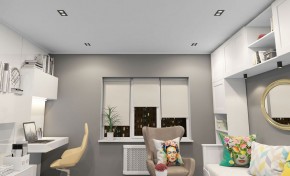 DK3072-BK+WH Встраиваемый светильник, IP 20, 10 Вт, GU5.3, LED, черный/белый, пластик в Югорске - yugorsk.mebel24.online | фото 3