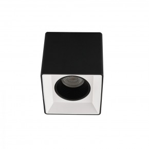 DK3080-BW+BK Светильник накладной IP 20, 10 Вт, GU5.3, LED, черно-белый/черный, пластик в Югорске - yugorsk.mebel24.online | фото 1