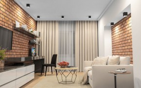DK3080-BW+BK Светильник накладной IP 20, 10 Вт, GU5.3, LED, черно-белый/черный, пластик в Югорске - yugorsk.mebel24.online | фото 2