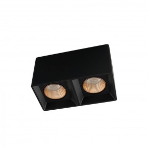 DK3085-BK+BR Светильник накладной IP 20, 10 Вт, GU5.3, LED, черный/бронзовый, пластик в Югорске - yugorsk.mebel24.online | фото 1