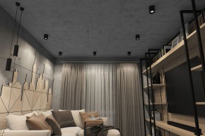 DK3090-BK+CH Светильник накладной IP 20, 10 Вт, GU5.3, LED, черный/хром, пластик в Югорске - yugorsk.mebel24.online | фото 2