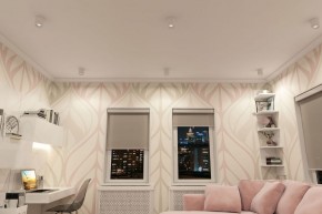 DK3090-WH+CH Светильник накладной IP 20, 10 Вт, GU5.3, LED, белый/хром, пластик в Югорске - yugorsk.mebel24.online | фото 2