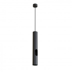 DK4045-BK Подвесной светильник, с декоративным вырезом, IP 20, до 15 Вт, LED, GU10, черный, алюминий в Югорске - yugorsk.mebel24.online | фото 1