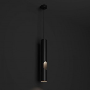 DK4045-BK Подвесной светильник, с декоративным вырезом, IP 20, до 15 Вт, LED, GU10, черный, алюминий в Югорске - yugorsk.mebel24.online | фото 3