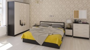Фиеста Кровать 1800, цвет венге/дуб лоредо, ШхГхВ 183,5х203,5х80 см., сп.м. 1800х2000 мм., без матраса, основание есть в Югорске - yugorsk.mebel24.online | фото 5