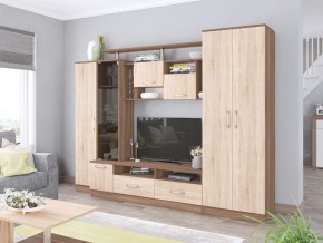 Гостиная Оскар-5 ясень шимо/дуб сонома в Югорске - yugorsk.mebel24.online | фото 1