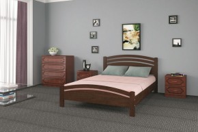 КАМЕЛИЯ-3 Кровать из массива 1400 в Югорске - yugorsk.mebel24.online | фото 1