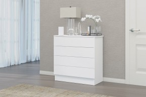 Комод Фаворит-3 (Белый текстурный) в Югорске - yugorsk.mebel24.online | фото