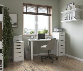 Комод Ингар белый с пятью выдвижными ящиками в Югорске - yugorsk.mebel24.online | фото 4