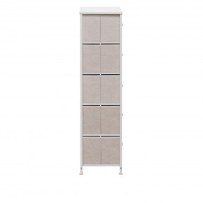 Комод Leset Линкс 5 ящ. (к/з), Каркас Белый, ящики Белые в Югорске - yugorsk.mebel24.online | фото 5
