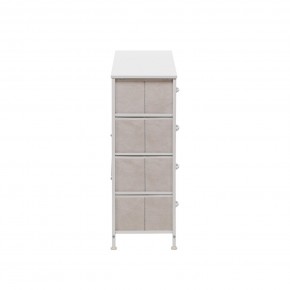 Комод Leset Линкс 8 ящ. (к/з), Каркас Белый, ящики Белые в Югорске - yugorsk.mebel24.online | фото 5