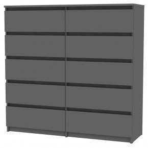 Комод Malta light K154 (Графит) в Югорске - yugorsk.mebel24.online | фото