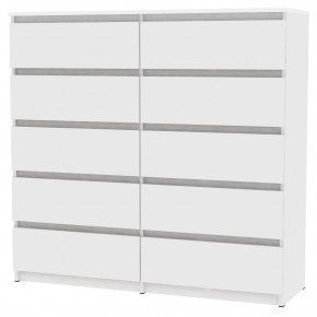 Комод Malta light K155 (Белый) в Югорске - yugorsk.mebel24.online | фото