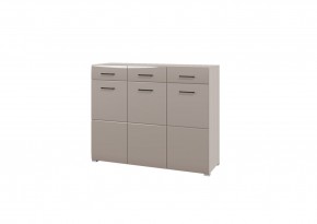 Комод НЕНСИ (Ясень Шимо светлый/Капучино глянец) в Югорске - yugorsk.mebel24.online | фото