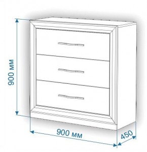 Комод Нобиле Км-90/45 в Югорске - yugorsk.mebel24.online | фото 2