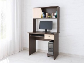 Компьютерный стол Грета-4 венге/дуб молочный в Югорске - yugorsk.mebel24.online | фото
