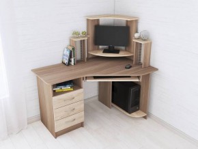 Компьютерный стол Грета-7 ясень шимо/дуб сонома в Югорске - yugorsk.mebel24.online | фото