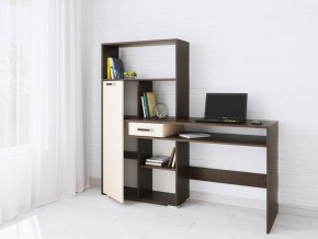 Компьютерный стол Квартет-8 венге/дуб молочный в Югорске - yugorsk.mebel24.online | фото