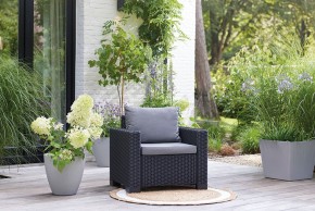Комплект кресел Калифорния (California chair) графит в Югорске - yugorsk.mebel24.online | фото 1