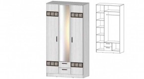 КОСТА-РИКА Шкаф 3-х створчатый (анкор светлый) в Югорске - yugorsk.mebel24.online | фото