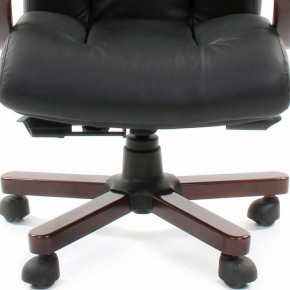 Кресло для руководителя Chairman 421 черный/орех темный, черный в Югорске - yugorsk.mebel24.online | фото 4