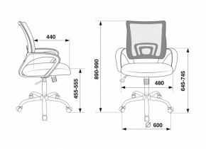 Кресло компьютерное CH-695N/SL/BLACK в Югорске - yugorsk.mebel24.online | фото