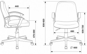 Кресло компьютерное CH-808-LOW/#B в Югорске - yugorsk.mebel24.online | фото 3