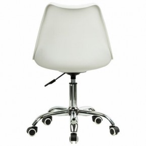 Кресло стул BRABIX "Eames MG-310 CH", хром, пластик белый, экокожа белая, 532923 в Югорске - yugorsk.mebel24.online | фото 4