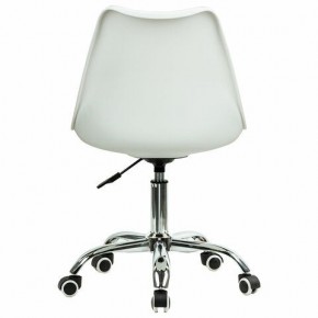 Кресло стул BRABIX "Eames MG-310 CH", хром, пластик белый, ткань серая, 532924 в Югорске - yugorsk.mebel24.online | фото 4