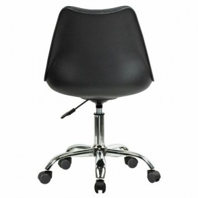 Кресло стул BRABIX "Eames MG-310 CH", хром, пластик черный, экокожа черная, 532925 в Югорске - yugorsk.mebel24.online | фото 4