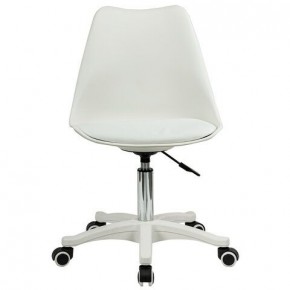 Кресло стул BRABIX "Eames MG-310 PL", пластик белый, экокожа белая, 532926 в Югорске - yugorsk.mebel24.online | фото 1