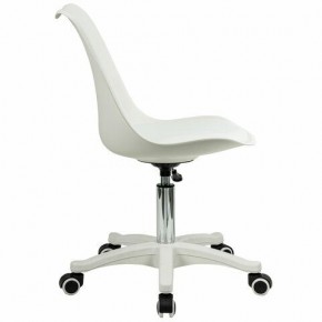 Кресло стул BRABIX "Eames MG-310 PL", пластик белый, экокожа белая, 532926 в Югорске - yugorsk.mebel24.online | фото 3