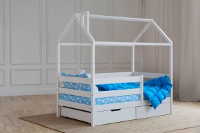 Кровать-домик 80*190 Белый в Югорске - yugorsk.mebel24.online | фото 5