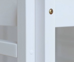 Кровать-домик двухъярусная 80*160 Белый в Югорске - yugorsk.mebel24.online | фото 3