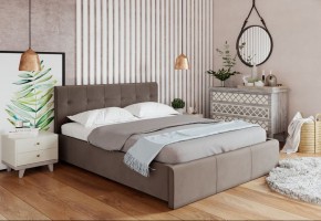 Кровать Изабелла с латами Newtone cacao 1600x2000 в Югорске - yugorsk.mebel24.online | фото 2