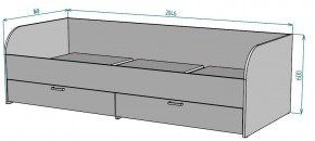 Кровать Ольга L54 (800*2000) в Югорске - yugorsk.mebel24.online | фото 2