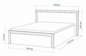 Кровать полутораспальная Нобиле Кр-140 в Югорске - yugorsk.mebel24.online | фото 2