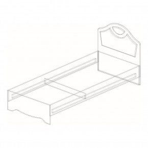 Кровать "ДА-14" Александрия БЕЗ основания 900х2000 в Югорске - yugorsk.mebel24.online | фото 2