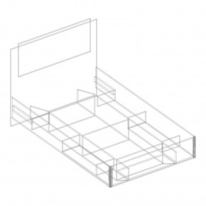 Кровать "Милана" БЕЗ основания 1200х2000 в Югорске - yugorsk.mebel24.online | фото 4
