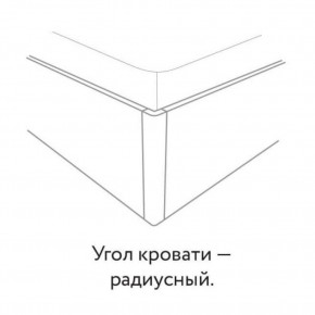 Кровать "Милана" с мягкой спинкой БЕЗ основания 1200х2000 в Югорске - yugorsk.mebel24.online | фото 3