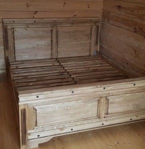 Кровать "Викинг 01" 1600 массив в Югорске - yugorsk.mebel24.online | фото 2