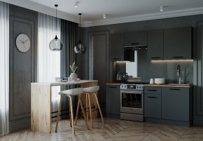 Кухонный гарнитур Антрацит 2000 (Стол. 38мм) в Югорске - yugorsk.mebel24.online | фото
