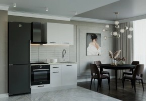 Кухонный гарнитур Белый Глянец 1600 (Стол. 26мм) в Югорске - yugorsk.mebel24.online | фото 1