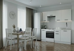 Кухонный гарнитур Белый Глянец 2000 (Стол. 38мм) в Югорске - yugorsk.mebel24.online | фото
