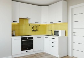 Кухонный гарнитур Белый Глянец 2200*1600 h950 (Стол. 26мм) в Югорске - yugorsk.mebel24.online | фото